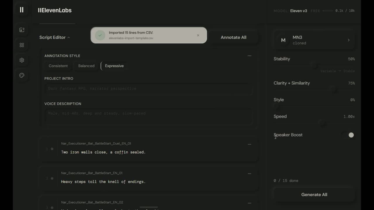 AI TTS 旁白工具链